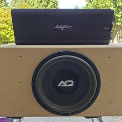 Crazy Big Sound System Big 15 4500 Rms Amp Custom Box And Battery 