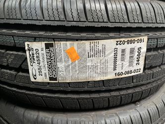 COOPER TIRES 255/45R20 DISCOVERER CROSSRANGE TIRES FOR SALE!!!!
