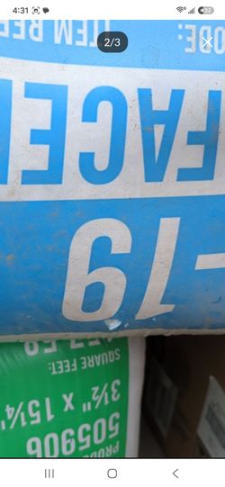 Insulation for sale