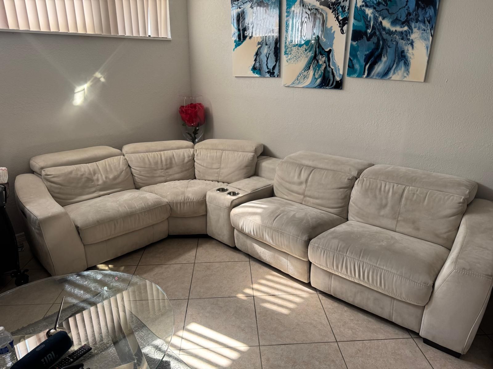 Electic Sectional couch