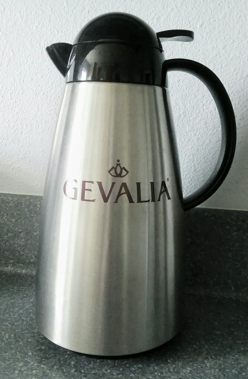 Gevalia Stainless Steel Insulated Carafe/Thermos
