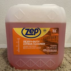 Zep 3.5 Gal. Heavy-Duty Citrus Degreaser CA - *NEW + SEALED*