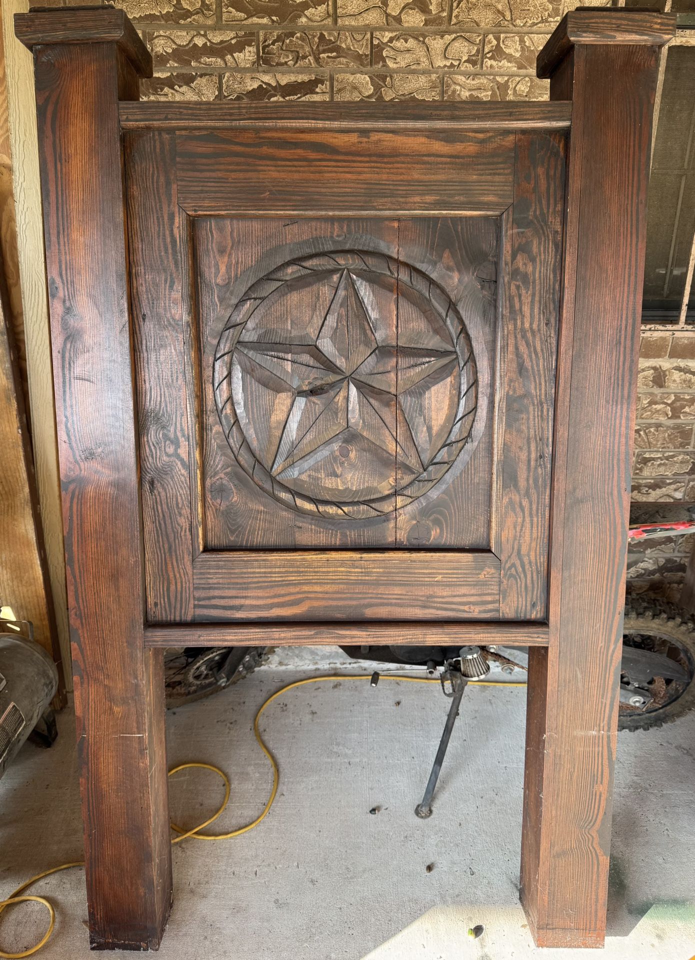 Twin size head board