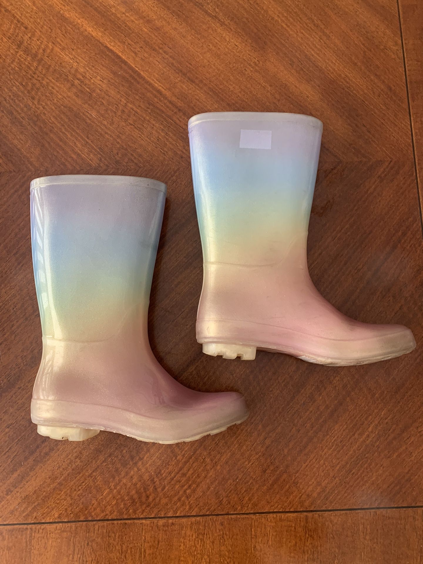 Rain Boots For Girls (size 2)