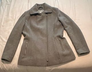 Kristen Blake Wool Blend Moto Jacket