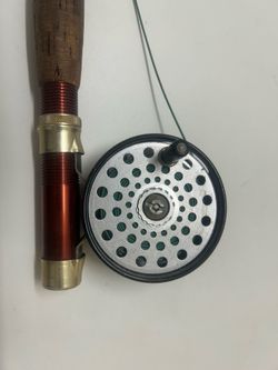 Two fishing reels