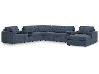 Modmax Ink 8-Piece Sectional w/Audio System & Chaise (Online Special Price)