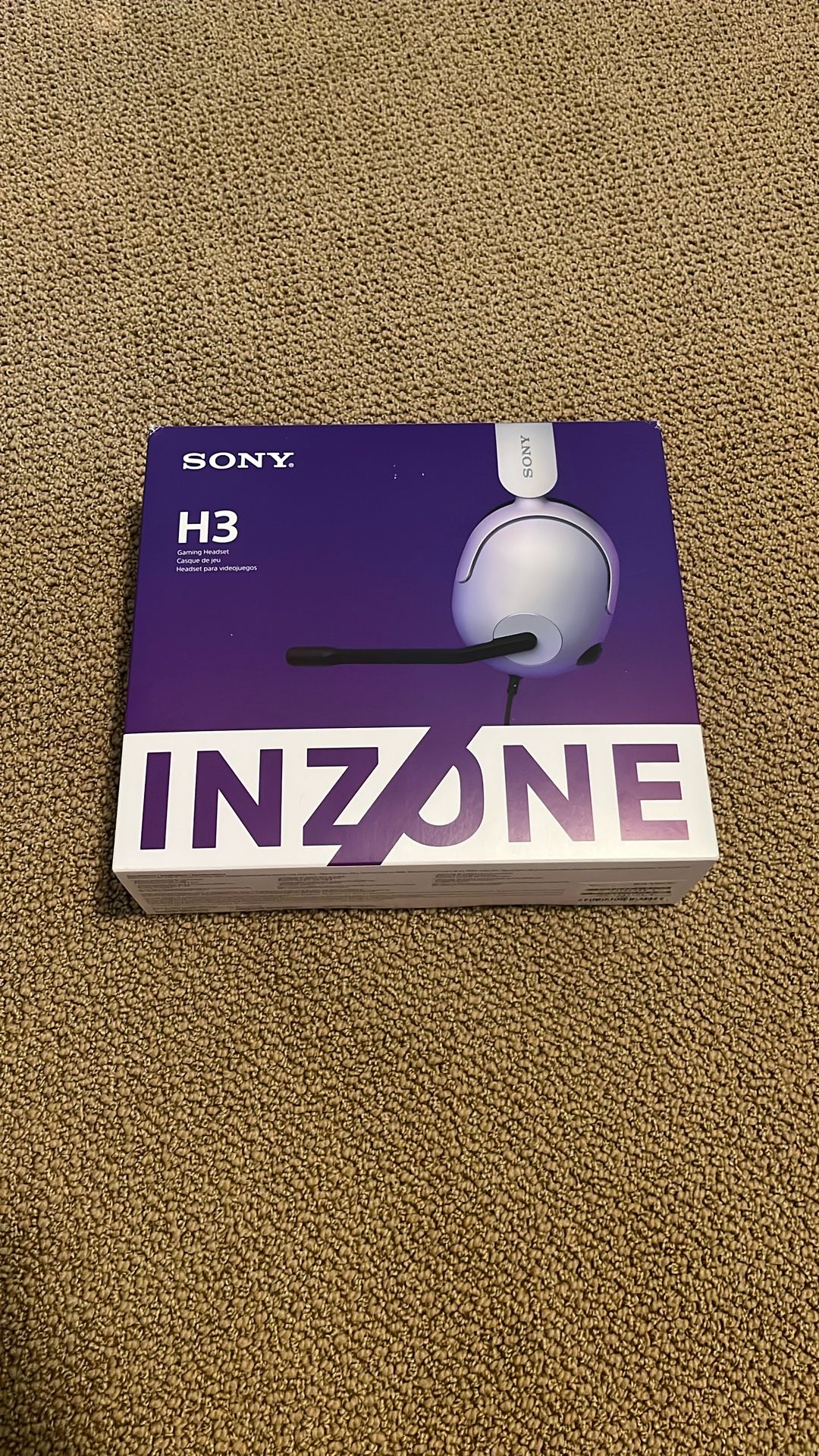 Gaming Headset Sony In Zone H3
