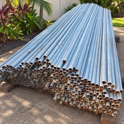 1in x 10ft tent pipes