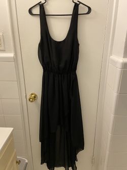 Black High Low Dress Size Small