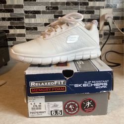 Skechers Slip Resistant Work Shoes 