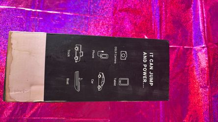 Portable Jump Starter and Power Bank
