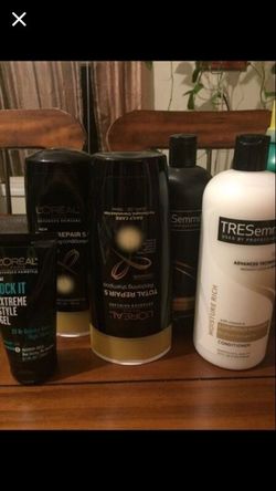 Shampoo and conditioner and gel Loreal