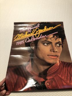 Michael Jackson 1985 Big Calendar