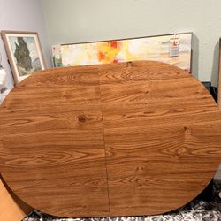 Pure Wood Extendible Dinning Table  