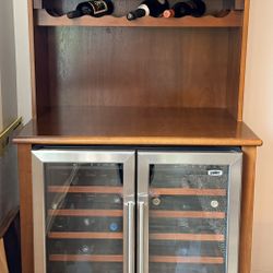 Wine Tower With Double Fridge