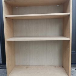 WOODEN BOOKSHELF 