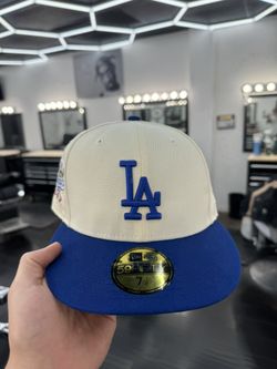 Dodger Fitted Hat 100 Anniversary
