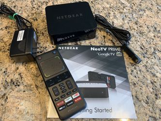 Netgear NeoTV Prime GoogleTV GTV100