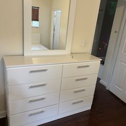 Dresser And Mirror All New Furniture And Free Delivery 