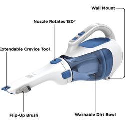 🧹✨ BLACK+DECKER Dustbuster Swivel Cordless Hand Vacuum – Brand New