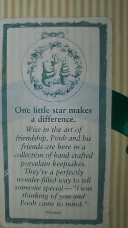 One little star makes a difference Winnie the Pooh