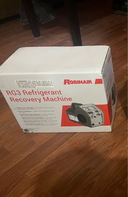 Robinair Recovery machine (new)