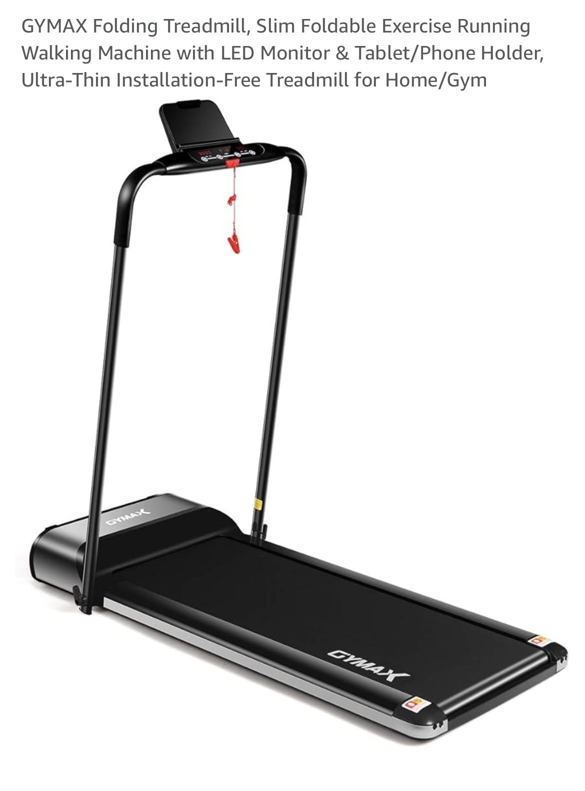 GYMAX Folding Treadmill