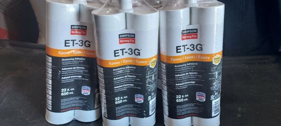 Simpson Strong-Tie ET-3G Anchoring Adhesive Epoxy 22fl oz ET3G22-N