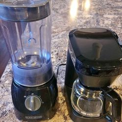 Blender And Coffee Maker Take Both For $25 