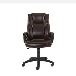Staples Kelburne Luxura Office Chair Brown 50870