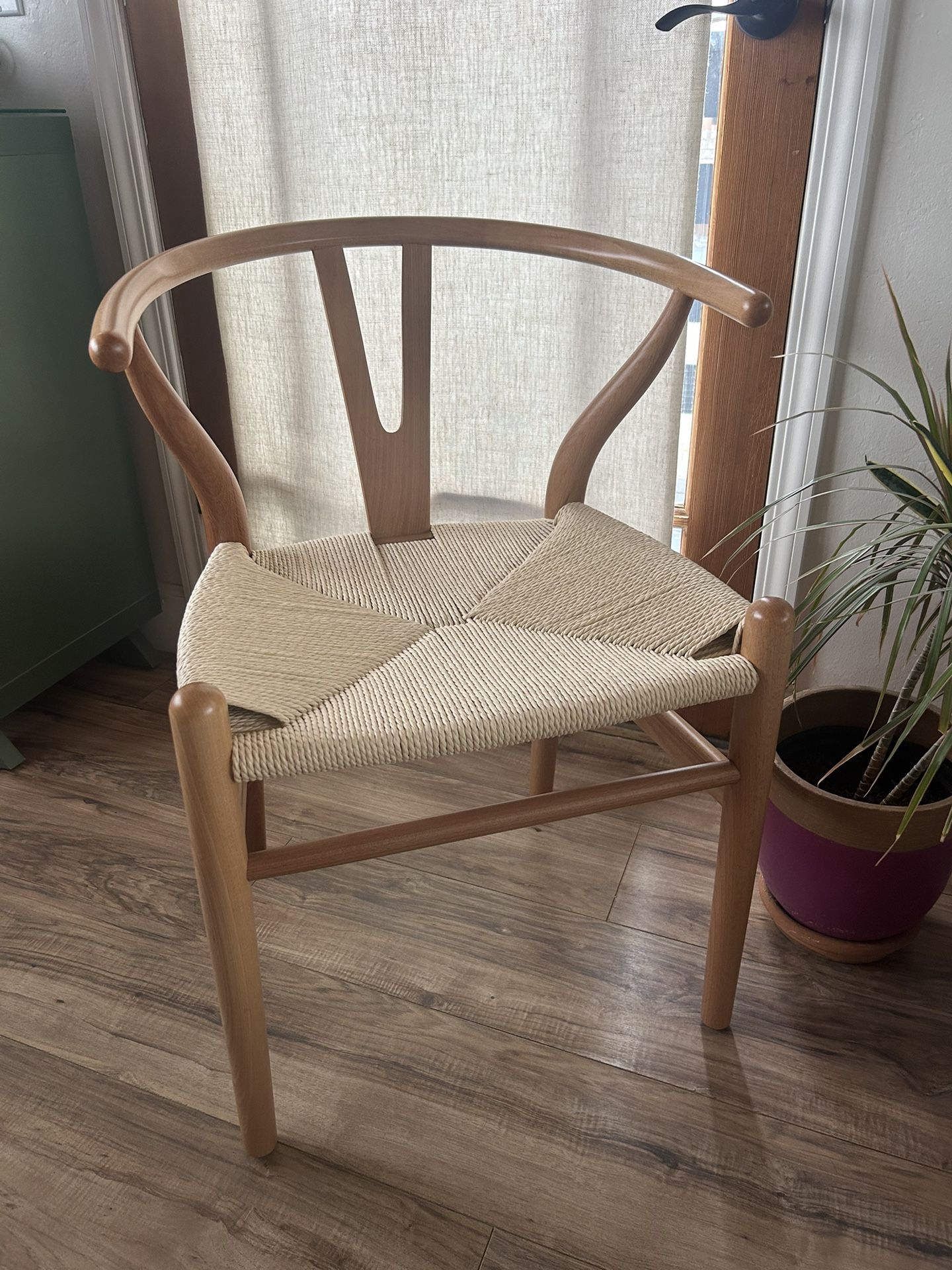 Brand New! Poly & Bark Weave Chair