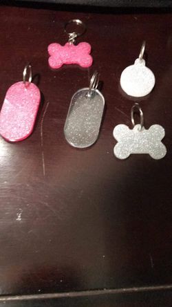 Beautiful Resin Made Dog Tags