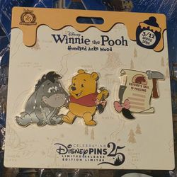 Winnie The Pooh 3/12 Pin