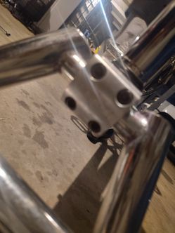 Chrome diamond back
