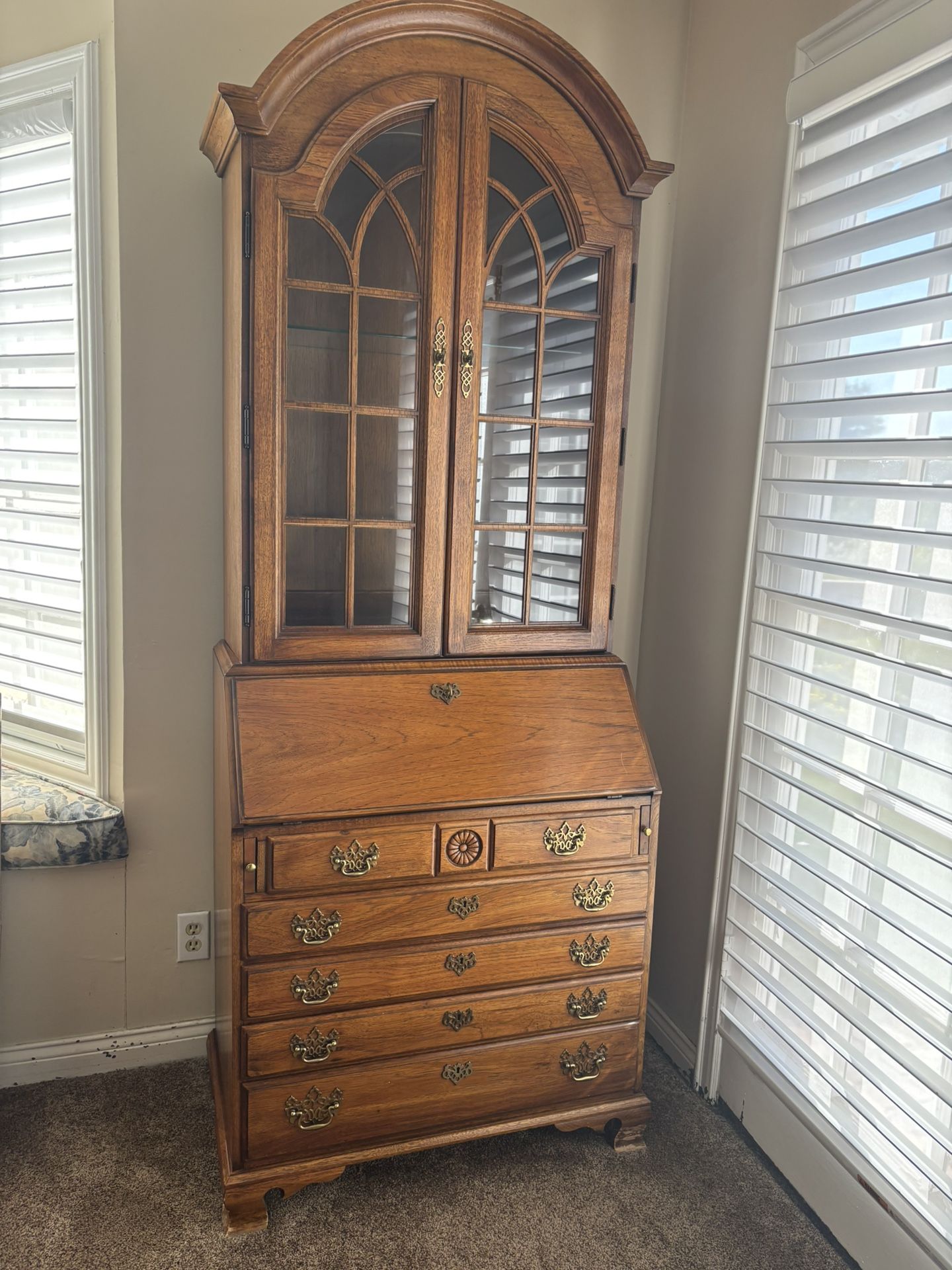 Beautiful vintage secretary desk