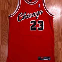Authentic Chicago Bulls Michael Jordan Nike Dri-Fit NBA Jersey 