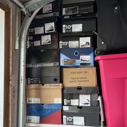 Various Jordan Etc Boxes Only 