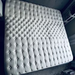 King Size Organic Cotton Mattress With Box Spring 