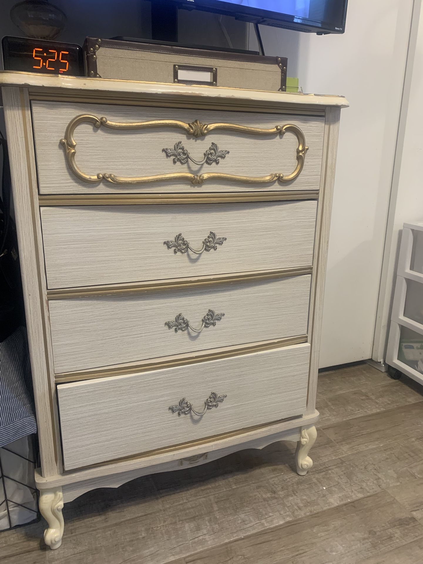 French Style Set of Three Dressers