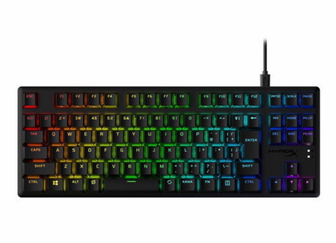 HyperX Alloy Origins mechanical keyboard aqua switch