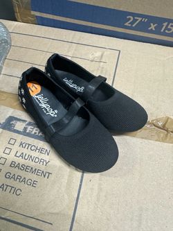 Jellypop Kids Black Mary Jane Flats