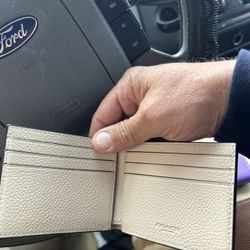 COACH Ivory Wallet 