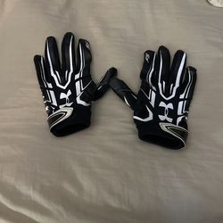 Under Armour F5 Football Gloves Boys Size S/M