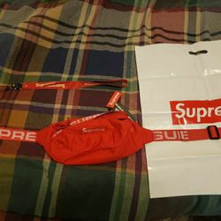 Supreme waist bag 2018 edition Red