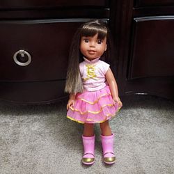 American Girl 14.5" Wellie Wishers Doll Ashlyn