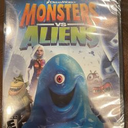 NEW       PS2 Monsters Vs Aliens 