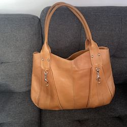 Colombian leather carryall Bag