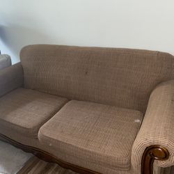 Love Seat And Sofa