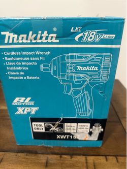 Makita 18V LXT Lithium-Ion Brushless Cordless 4-Speed 1/2 in. Impact Wrench with Detent Anvil (Tool-Only)